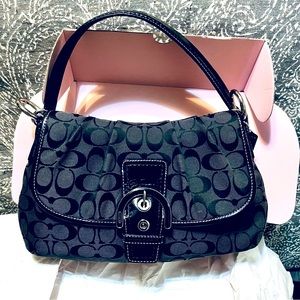 COACH signature soho shoulder bag